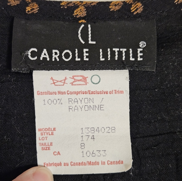 Vintage Carole Little Blouse - Picture 10 of 10